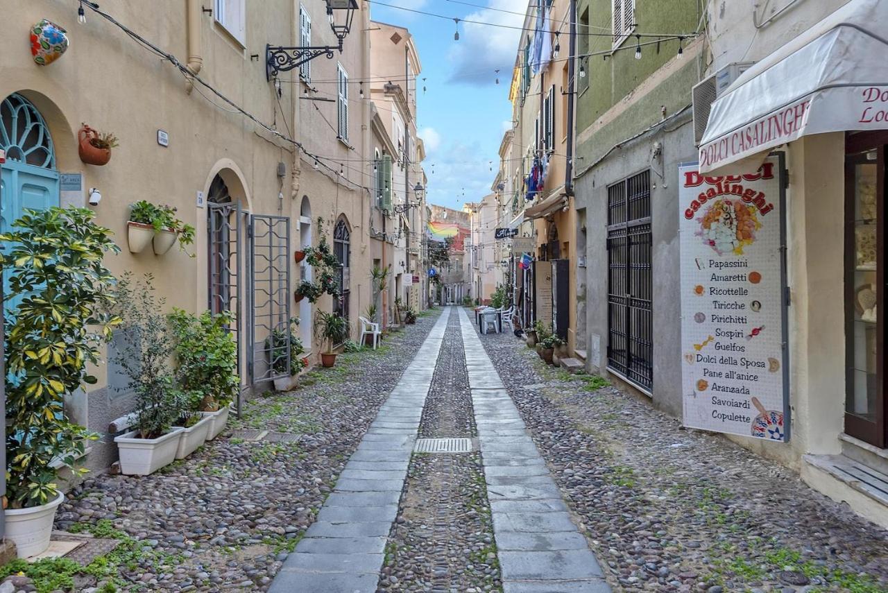 Alghero Old Town Apartment Steps To Sea And Scenic Ramparts المظهر الخارجي الصورة